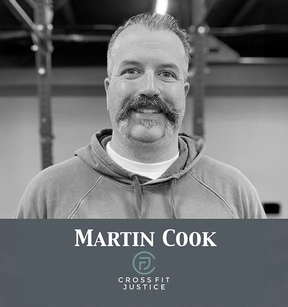 Martin Cook coach at CrossFit Justice